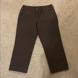 White House Black Market crop pants stretch size 2